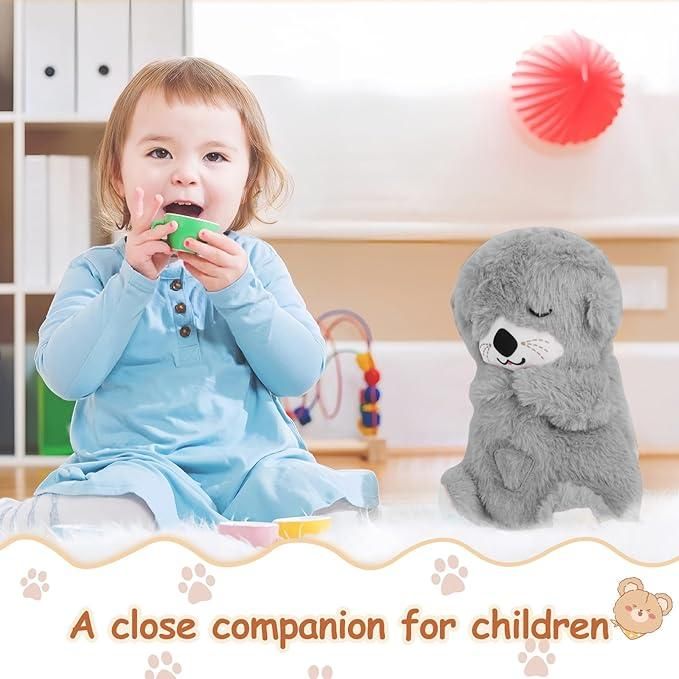 PuffyDreams™ Breathing Teddy Plush Toy