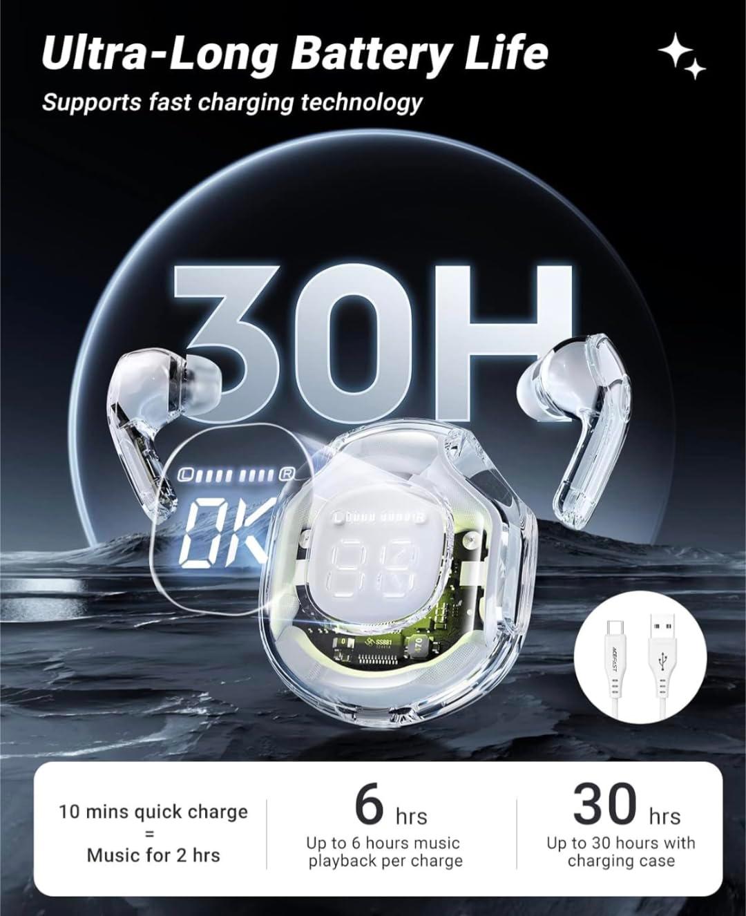 Ultrapods Pro 2 with LED Power Display
