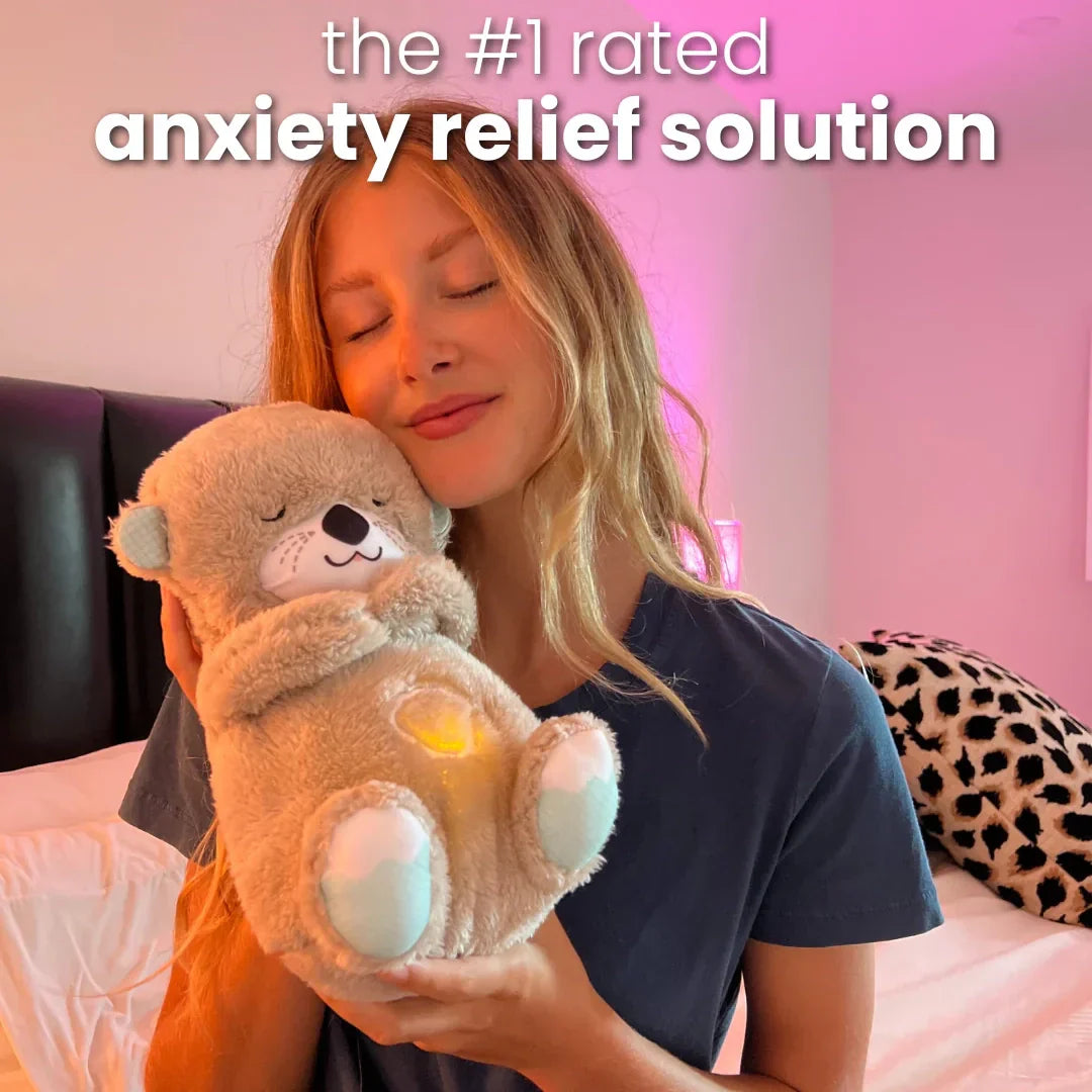 PuffyDreams™ Breathing Teddy Plush Toy
