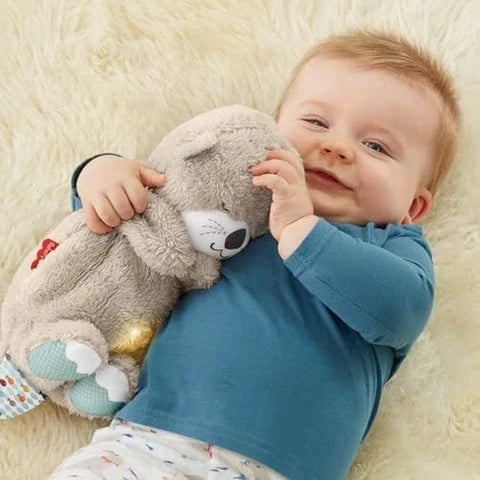 PuffyDreams™ Breathing Teddy Plush Toy