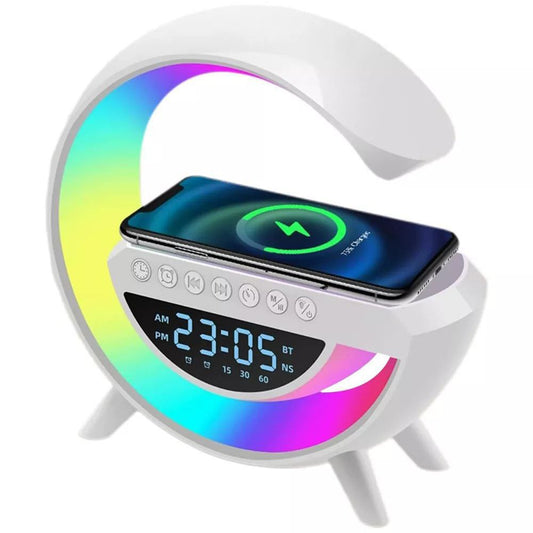 G-Shape LED Wireless Charging +Speaker Lamp
