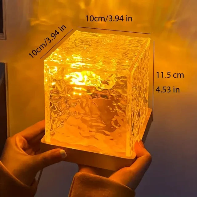 Ocean Night Lamp with Remote | Northern Lights for Room, Lobby, Bathroom - HomeFlair