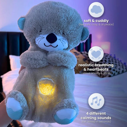 PuffyDreams™ Breathing Teddy Plush Toy